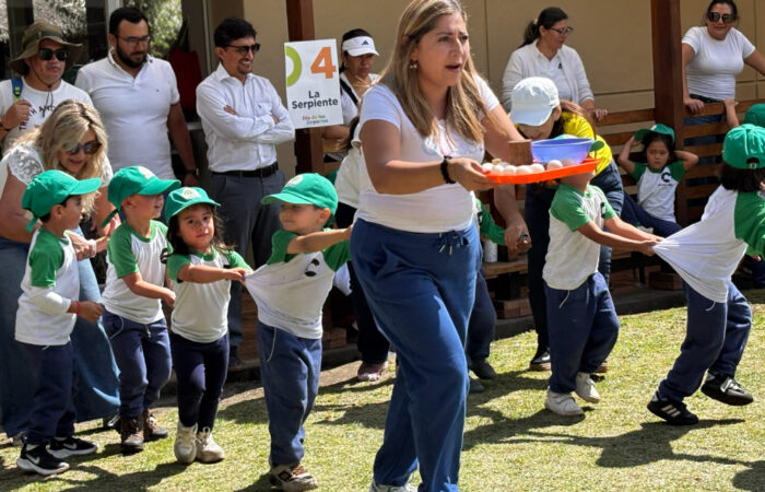 Día del deporte del kidergarten campito de liceo campo verde del periodo academico 2026-2027