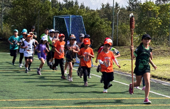 Día del deporte de primaria correpondiente a básica elemental - básica media en liceo campo verde del período académico 2026 2027