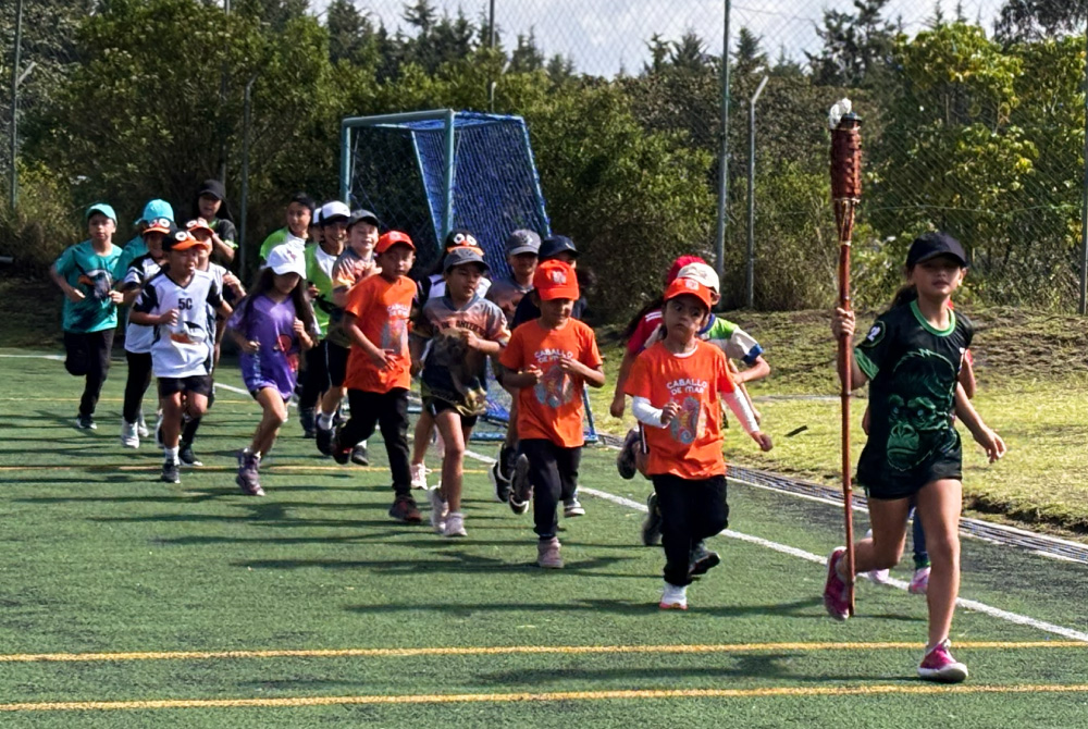 Día del deporte de primaria correpondiente a básica elemental - básica media en liceo campo verde del período académico 2026 2027