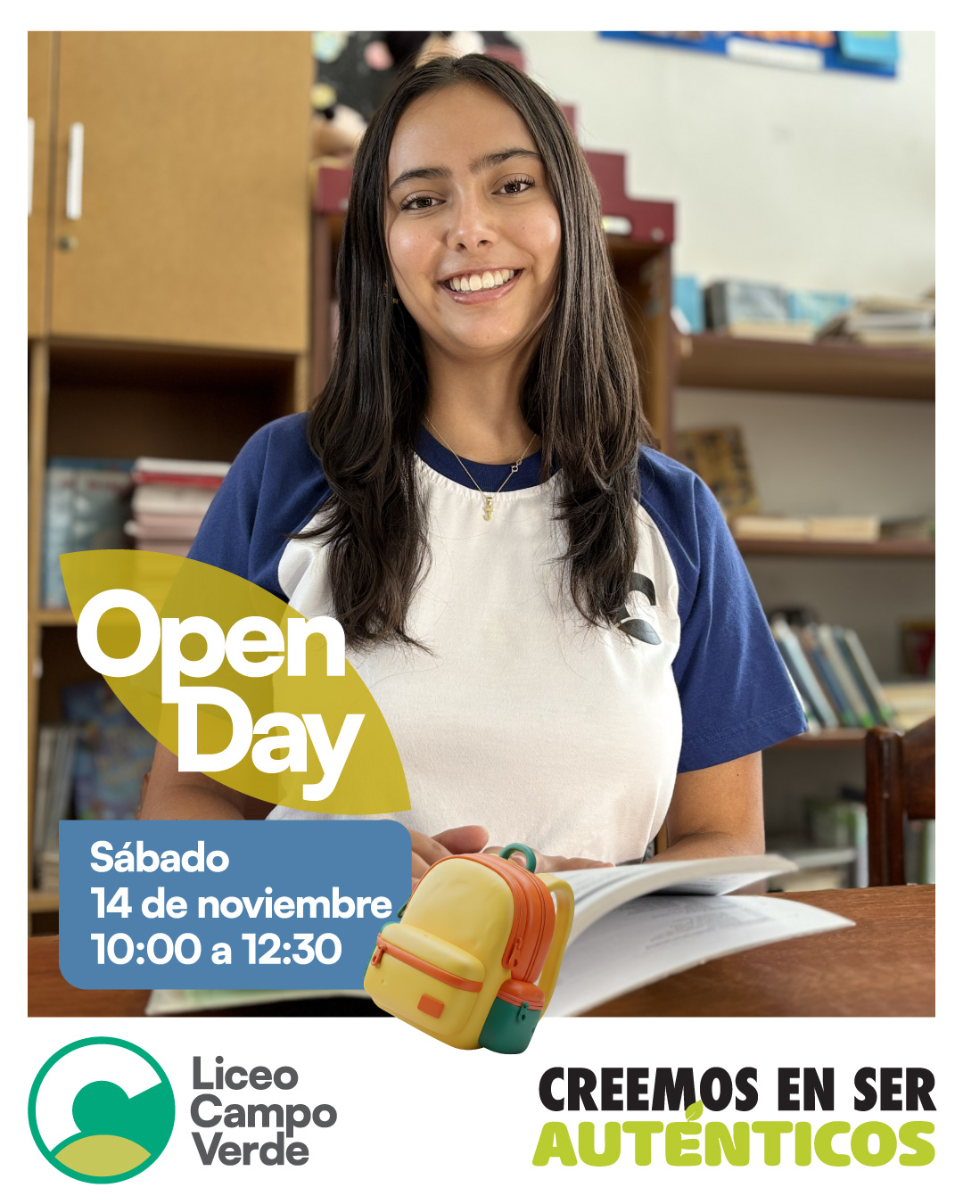openday liceo campo verde 14 de noviembre 2026