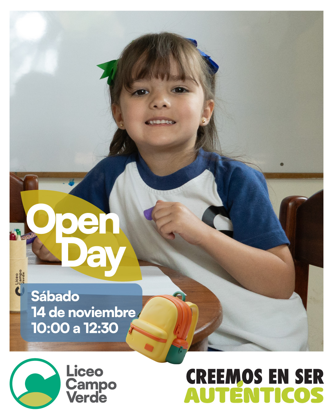openday liceo campo verde 14 de noviembre 2026
